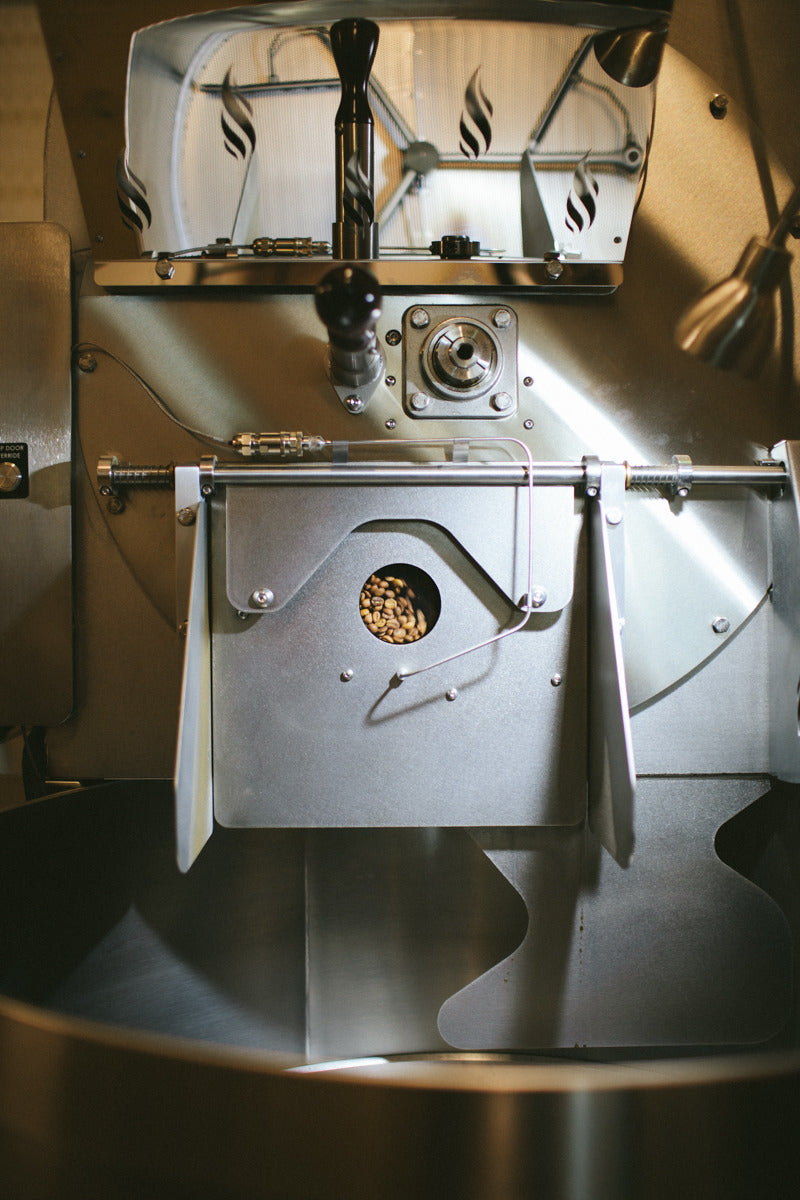 The drum of the Loring roaster